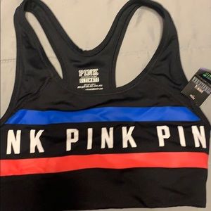 Pink Sports Bra